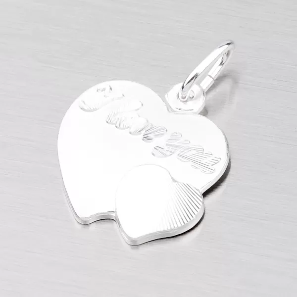 Strieborné srdce M5446C