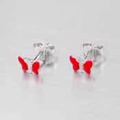 Motýliky - náušnice M604216Č