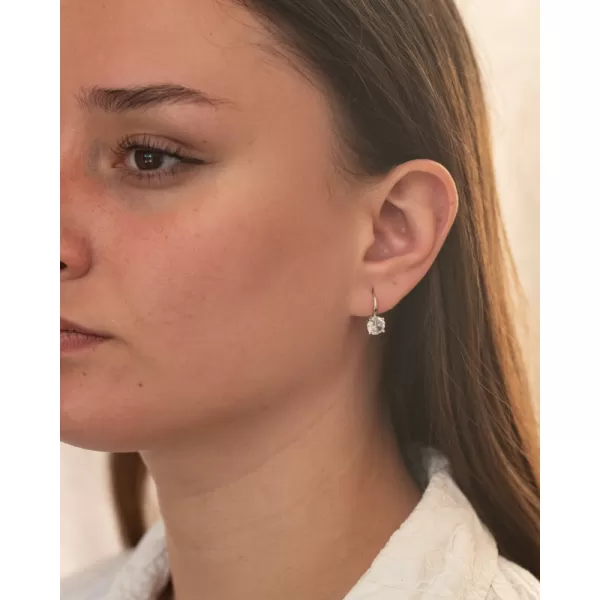 Strieborné náušnice so zirkónom PKL-2236