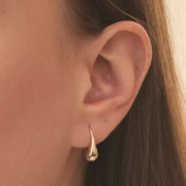 Zlákané strieborné náušnice kvapky PKL-2246