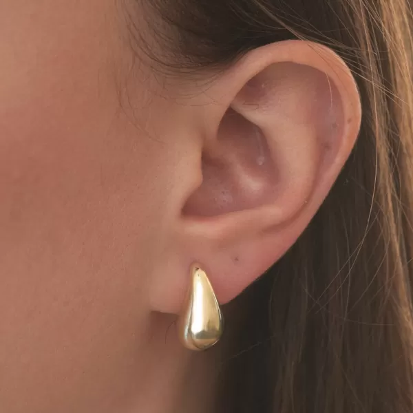 Zlákané strieborné náušnice kvapky PKL-2248