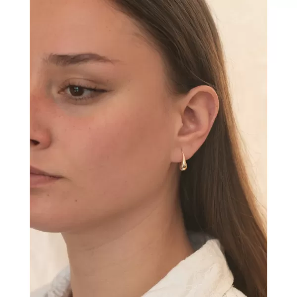 Zlákané strieborné náušnice kvapky PKL-2246