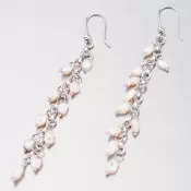 Visiace náušnice s perlami MORM7787P10