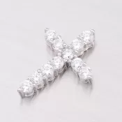 Kríž strieborný P3028