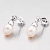 Náušnice s umelou perlou PAE2861