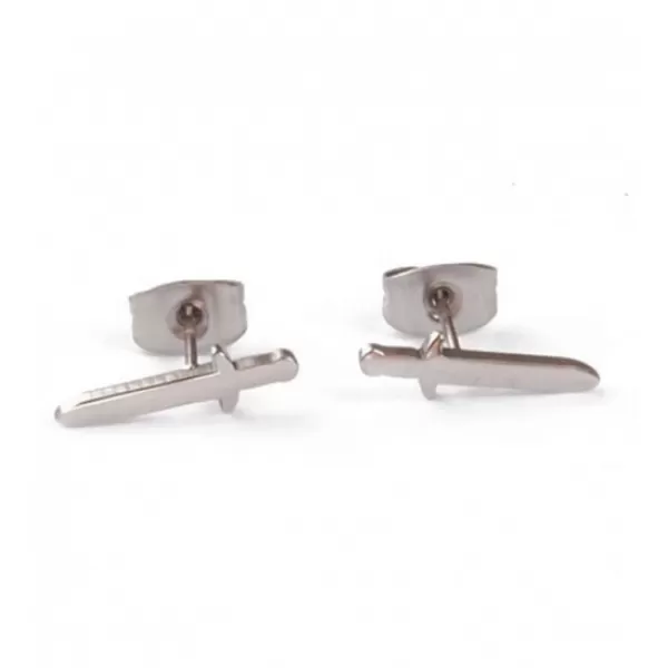 Náušnice - oceľ 6214