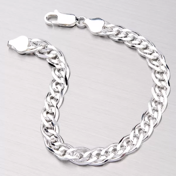 Strieborná retiazka RMB-DPP-E-120