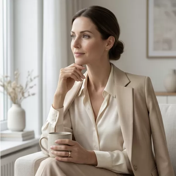 Dámsky prsteň s diamantmi z ružového zlata 10845D-CV