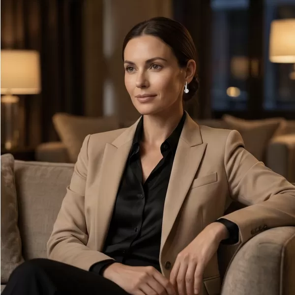 Náušnice s diamantmi 10824-B-DIA