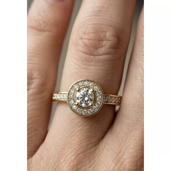 Dámsky prsteň s diamantmi 10802D-ZL