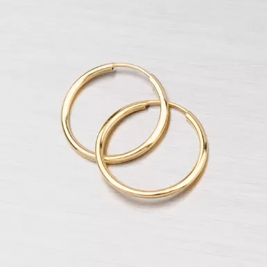 Krúžky zlaté 15 mm 12-068