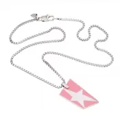 Thierry Mugler oceľový náhrdelník T41113P