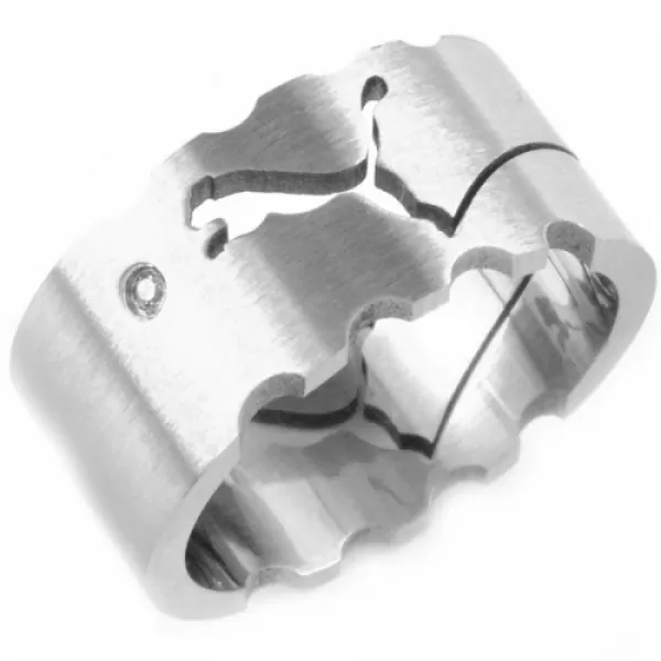 Oceľový prsteň 233071