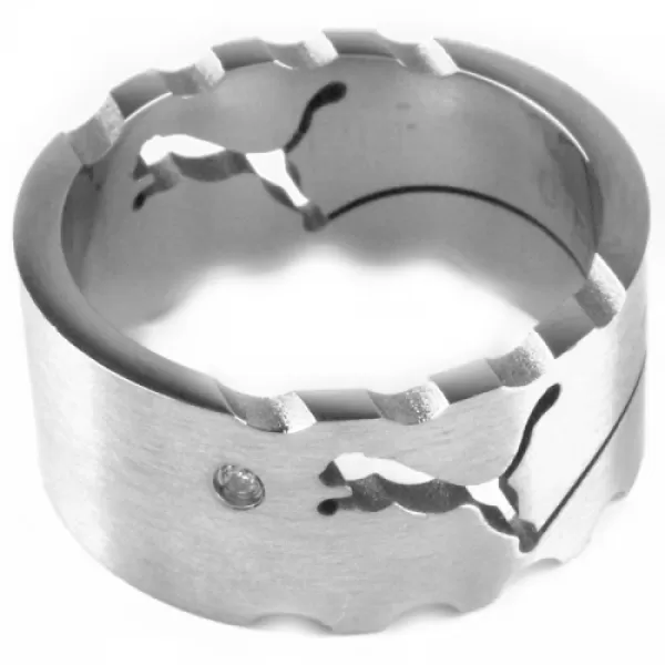 Oceľový prsteň 233071