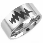 Oceľový prsteň 230888B