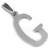 Oceľový prívesok - písmeno G 53260218-G