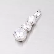 Prívesok so zirkónmi TP6817