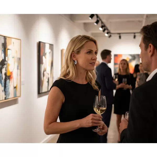 Dámske náušnice biele zlato 585/1000 prírodný diamant 0,086 ct G/SI kruhy 10915-B-DIA