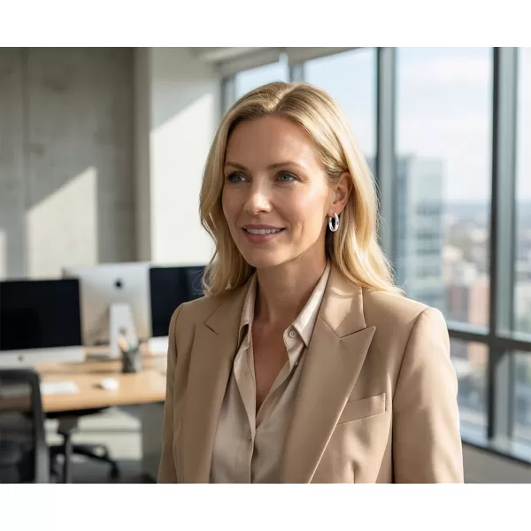 Dámske náušnice biele zlato 585/1000 prírodný diamant 0,086 ct G/SI kruhy 10915-B-DIA