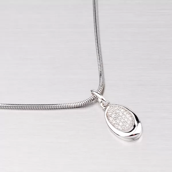 Elegantné náušnice zo striebra WTE0255