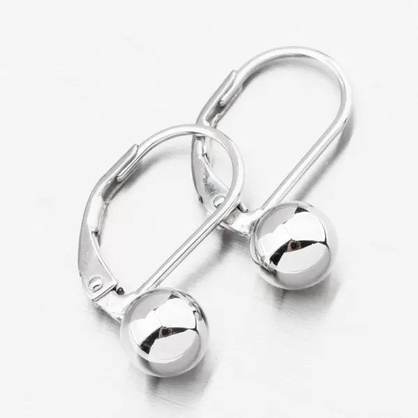 Strieborné náušnice s loptou PKL-2264
