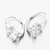 Strieborné náušnice so zirkónom PKL-2232