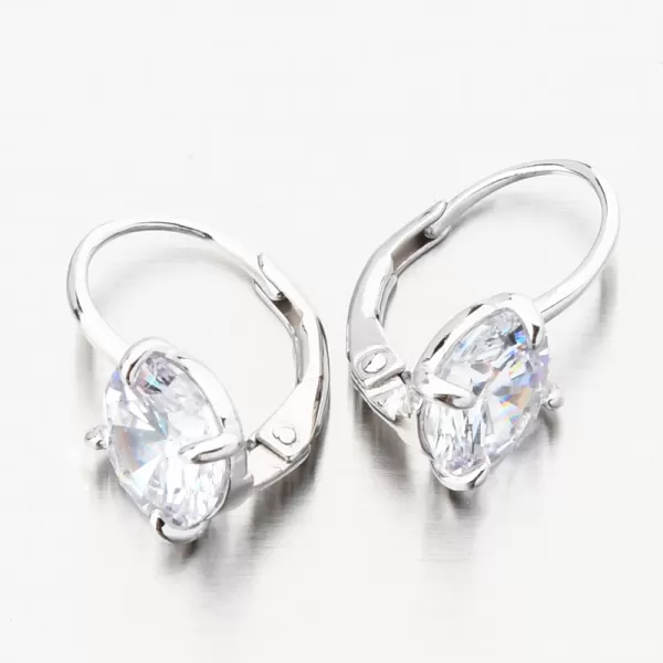 Strieborné náušnice so zirkónom PKL-2232