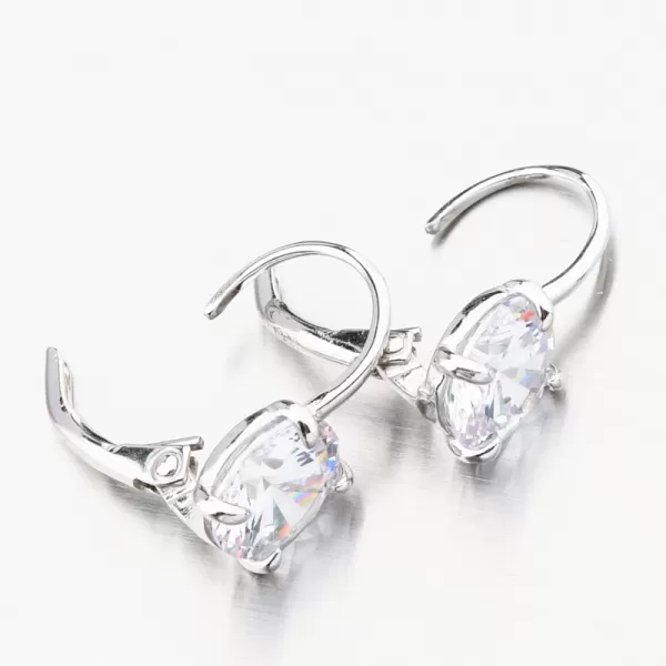 Strieborné náušnice so zirkónom PKL-2232
