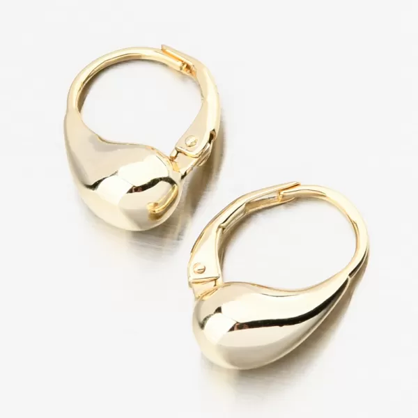 Zlákané strieborné náušnice kvapky PKL-2246