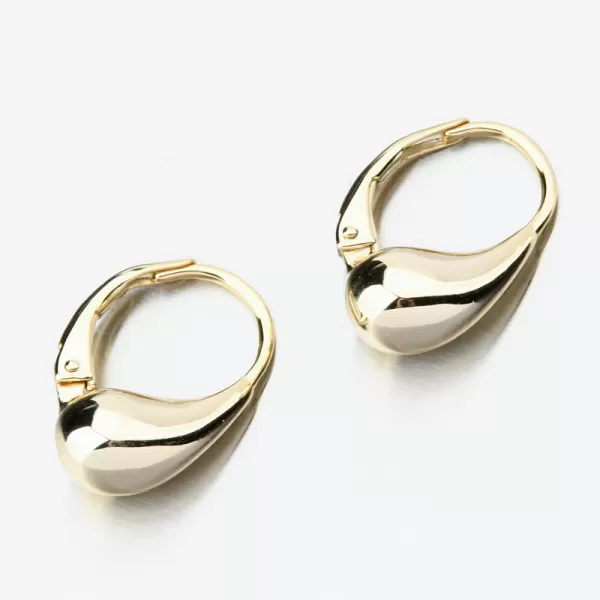 Zlákané strieborné náušnice kvapky PKL-2246