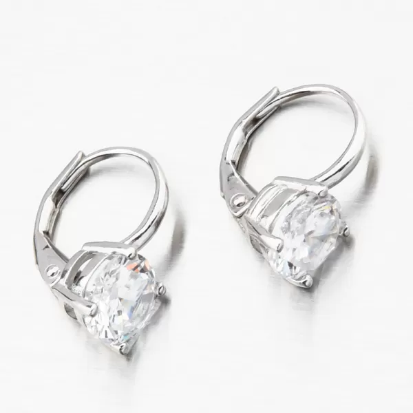 Strieborné náušnice so zirkónom PKL-2236