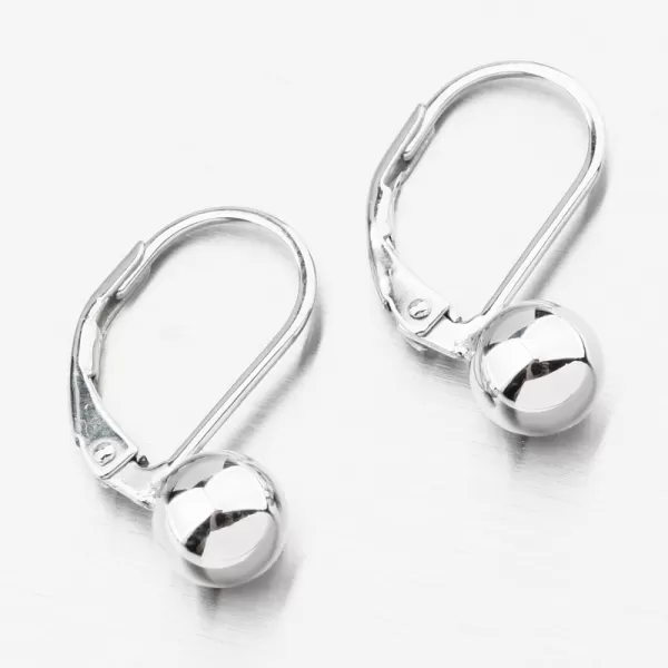 Strieborné náušnice s loptou PKL-2264