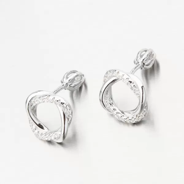 Dámske náušnice striebro 925 zirkón PKL-2260
