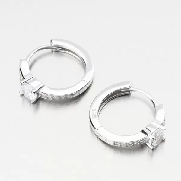 Strieborné kruhy so zirkónmi PKL-2241