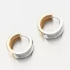 Zlato obojstranné kruhy PKL22-068
