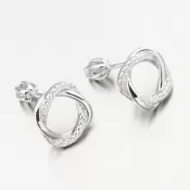 Dámske náušnice striebro 925 zirkón PKL-2260