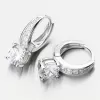 Strieborné kruhy so zirkónmi PKL-2243